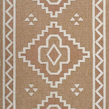 Harper Diamond Outdoor Rug - Cream