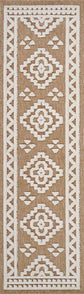 Harper Diamond Rug - Cream