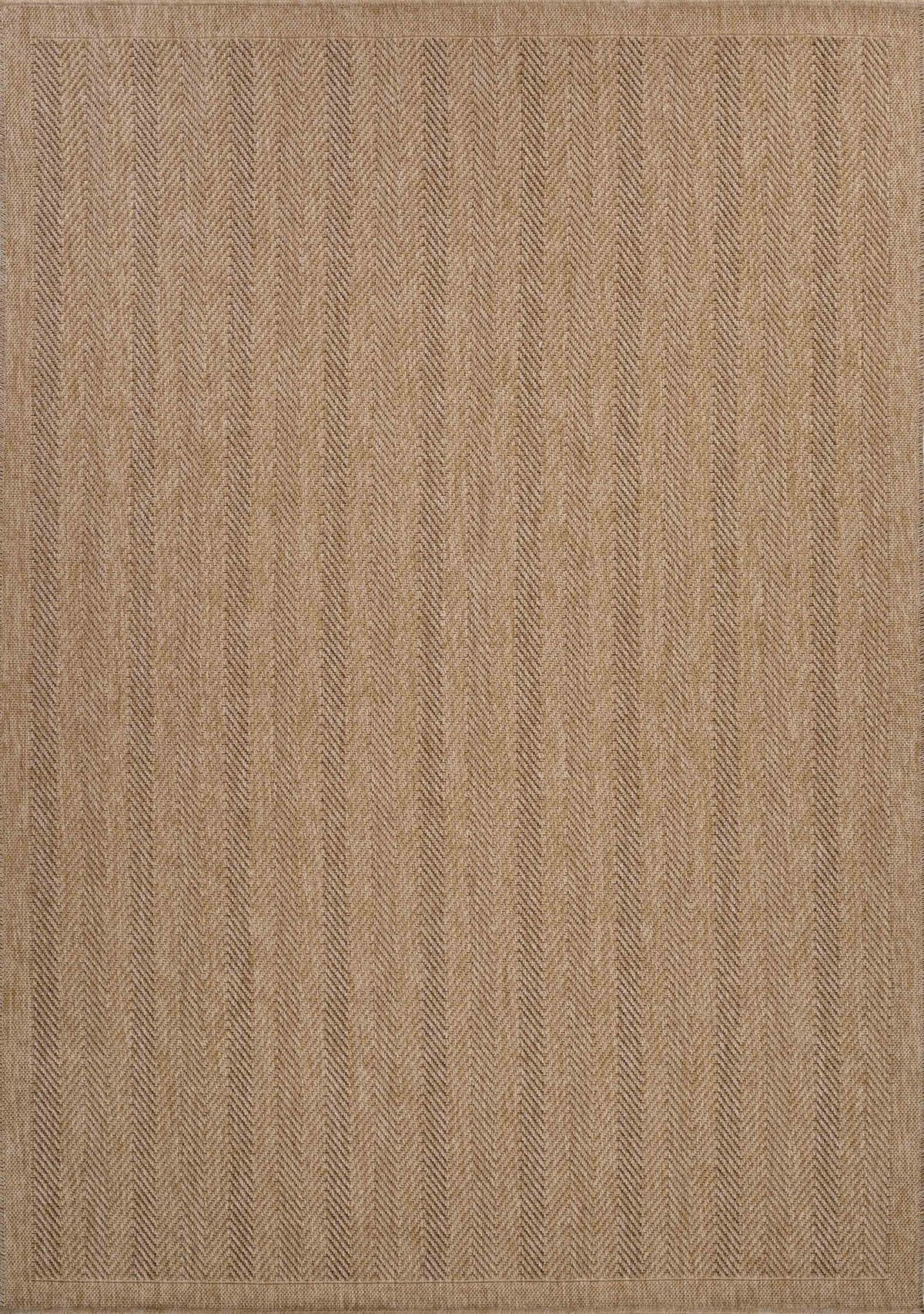 Harper Herringbone geometric rug, flat portrait view