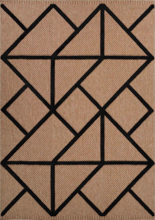 Harper Prism Rug - Black
