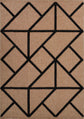 Harper Prism Rug - Black