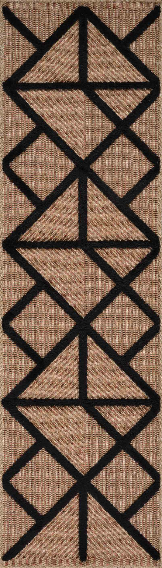 Harper Prism Rug - Black