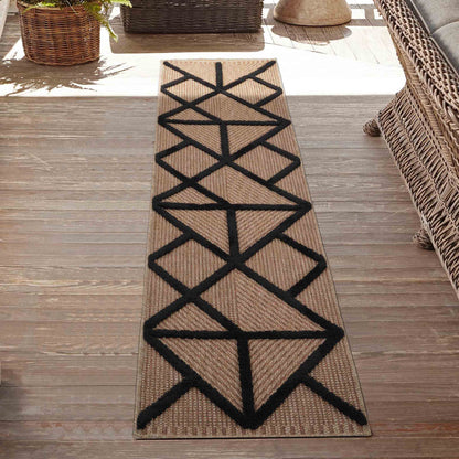 Harper Prism Rug - Black