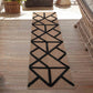 Harper Prism Rug - Black