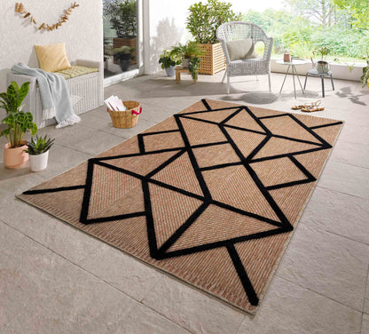 Harper Prism Rug - Black