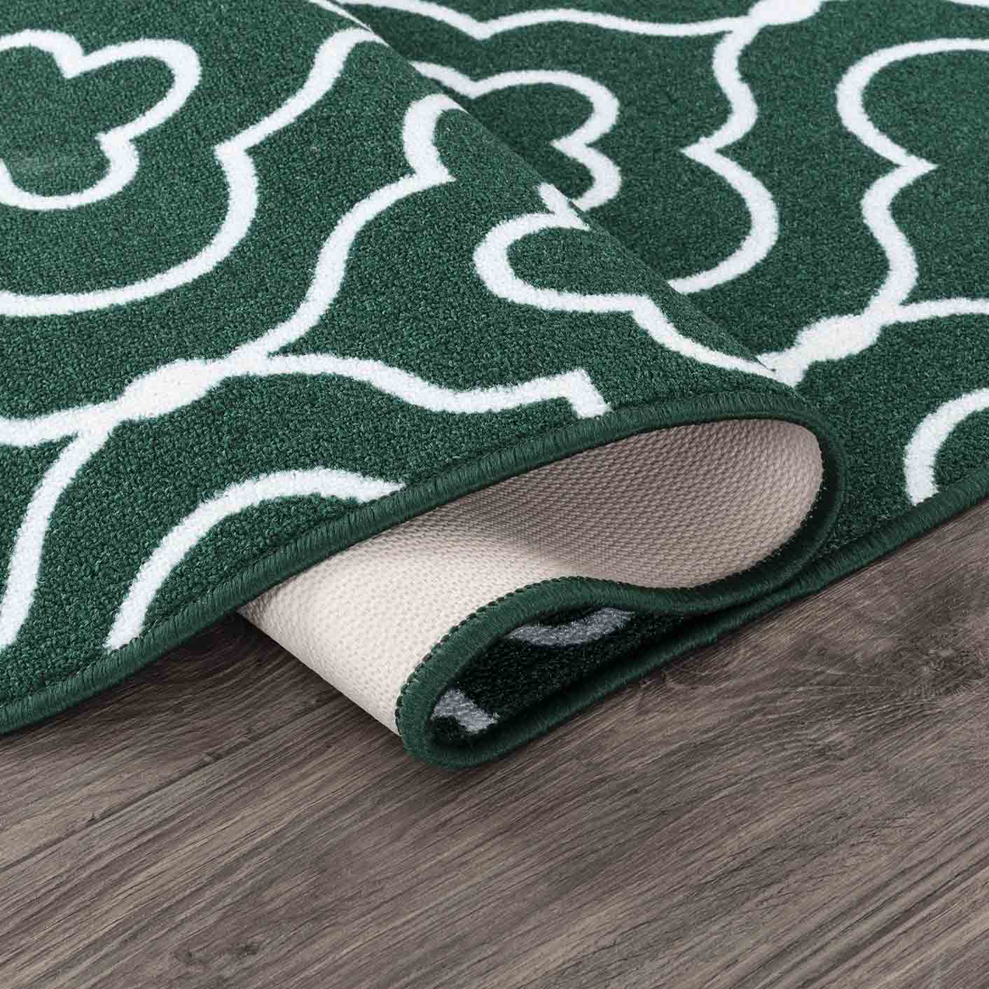 Havana Patterned Non-Slip Mat - Club Red