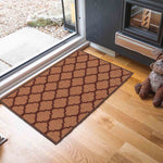 Havana Trellis Door Mat - Beige