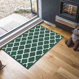 Havana Trellis Door Mat - Emerald