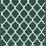 Havana Trellis Door Mat - Emerald