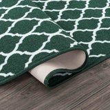 Havana Trellis Door Mat - Emerald