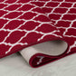 Havana Trellis Door Mat - Red