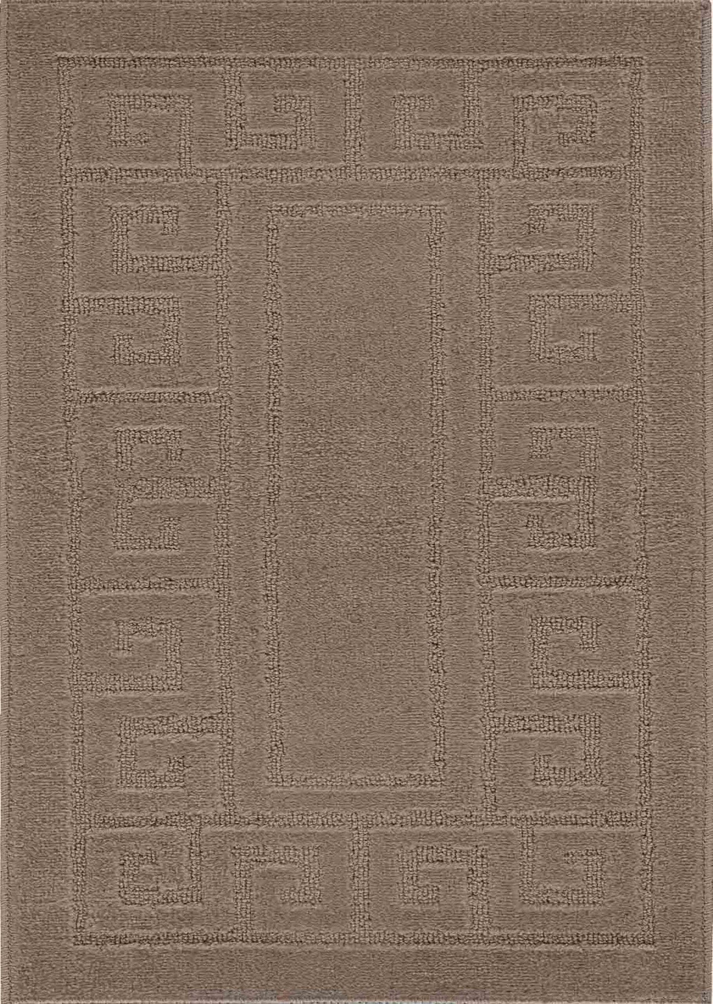 IVY Greek Key Door Mat - Beige