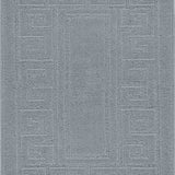 IVY Greek Key Door Mat - Dark Grey