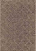 Beige Ivy Trellis door mat, flat portrait view