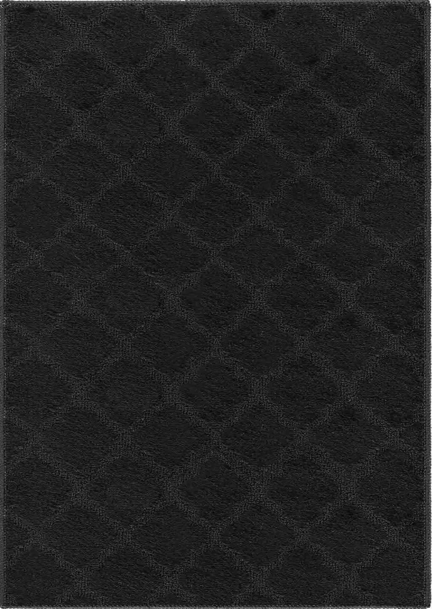 IVY Trellis Door Mat - Black