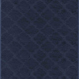 IVY Trellis Door Mat - Navy