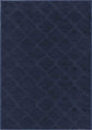IVY Trellis Door Mat - Navy