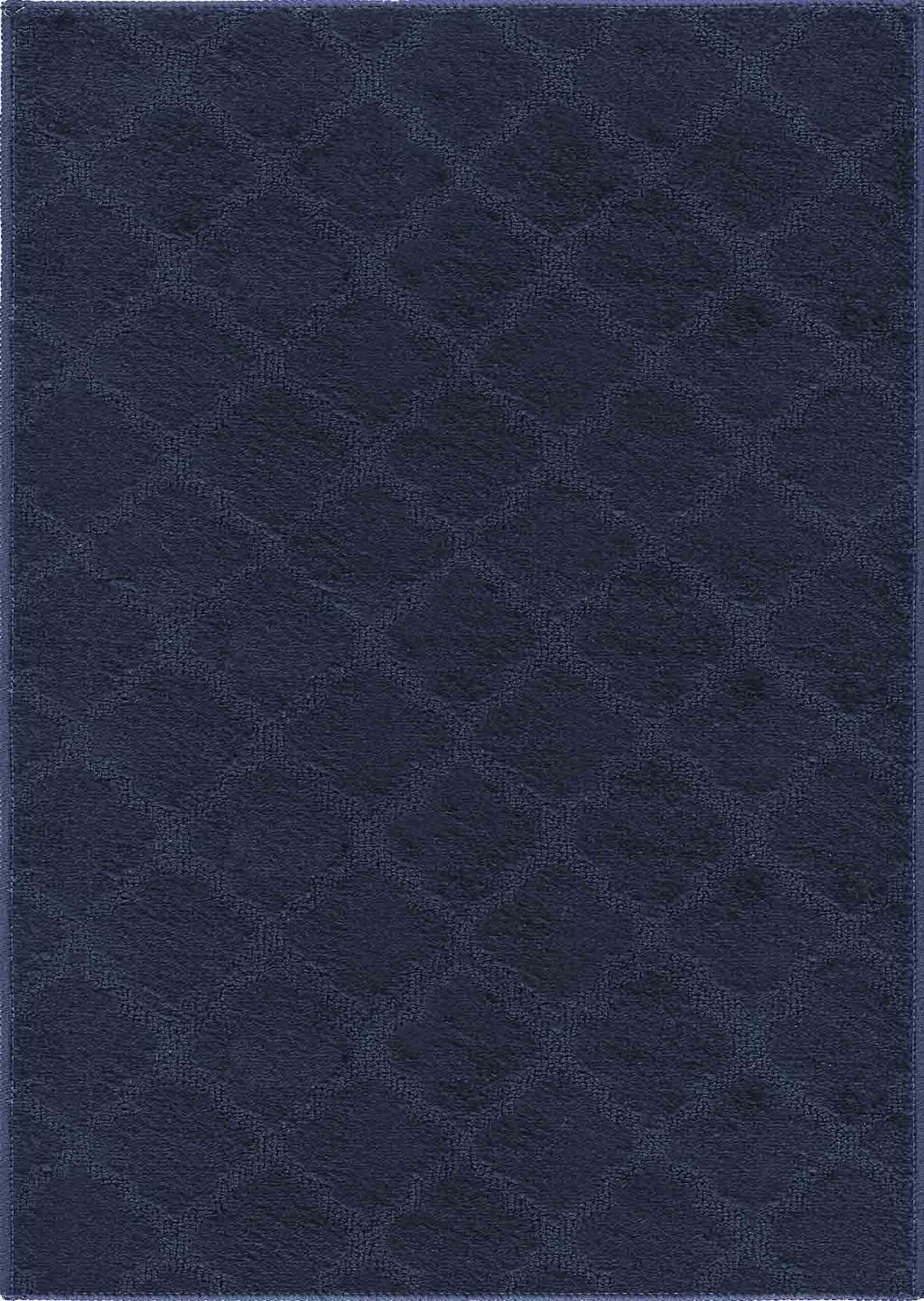 IVY Trellis Door Mat - Navy