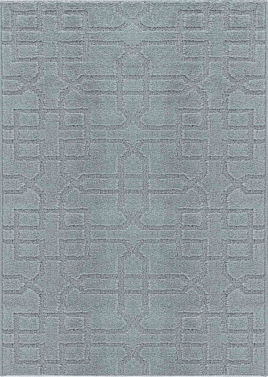 Dark Grey Ivy Siam door mat, flat portrait view