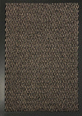 Brown Leyla heavy duty mat, flat portrait view 2