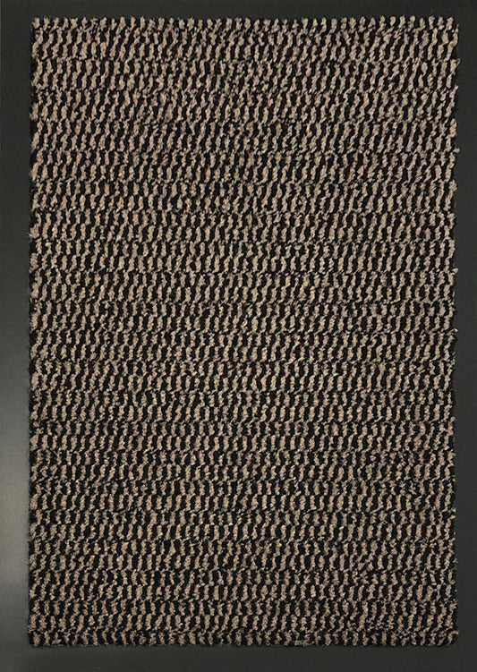 Brown Leyla heavy duty mat, flat portrait view 2