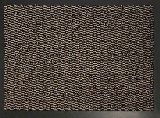 Brown Leyla heavy duty mat, flat portrait view
