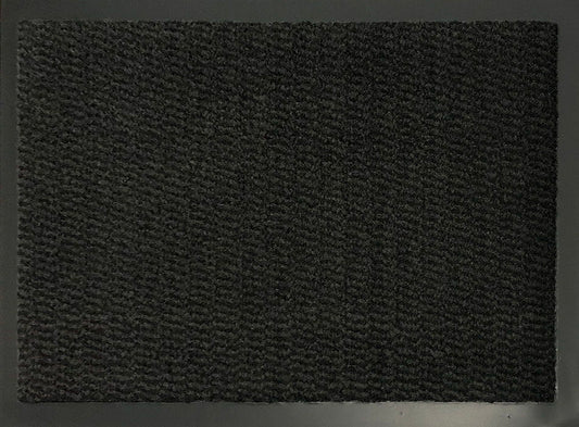 Leyla Barrier Door Mat - Charcoal
