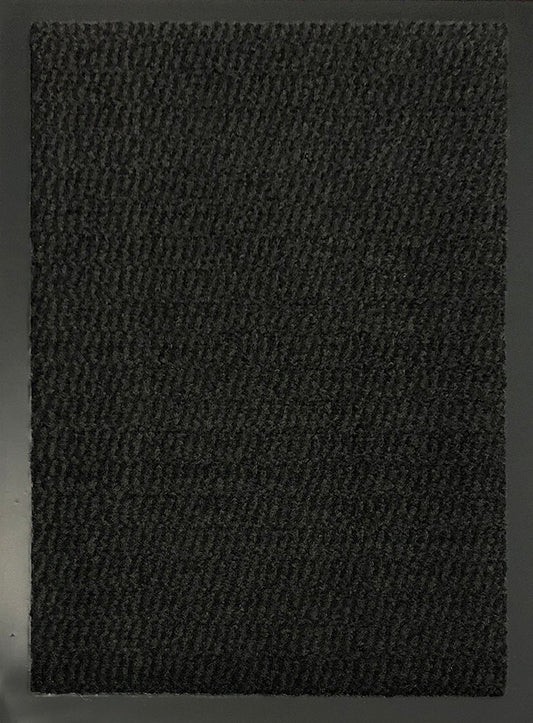 Leyla Barrier Door Mat - Charcoal