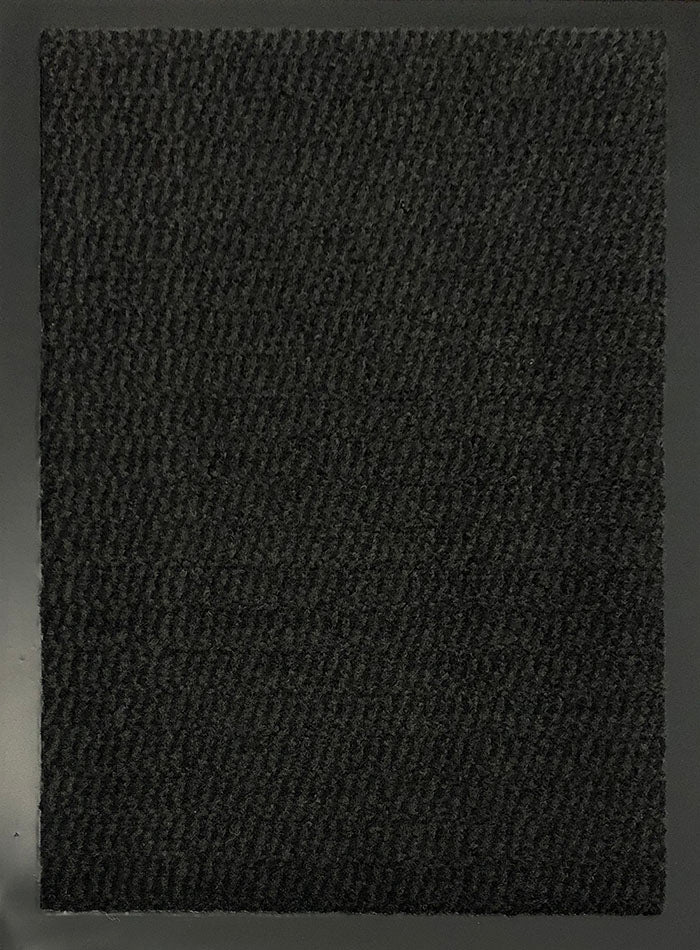 Leyla Barrier Door Mat - Charcoal