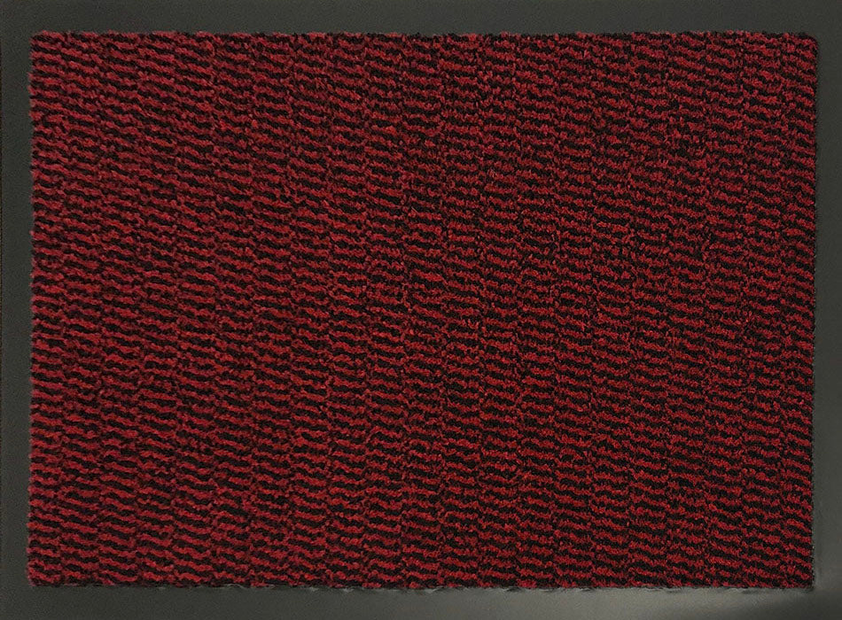 Leyla Barrier Door Mat - Red