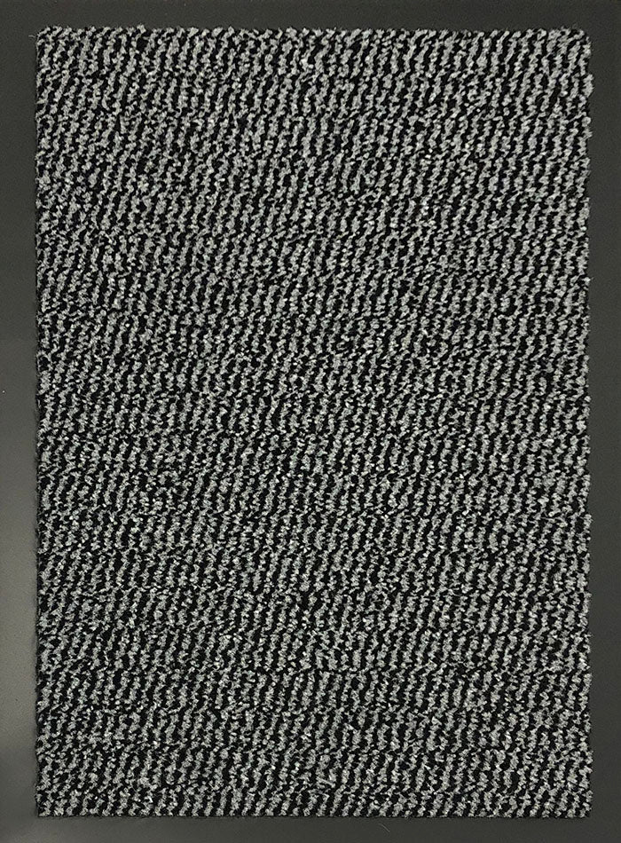 Leyla Barrier Door Mat - Silver Grey