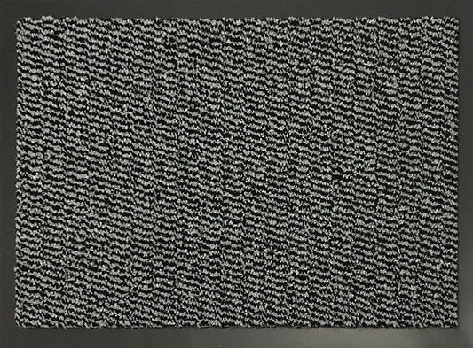 Silver Leyla heavy duty mat, flat portrait view