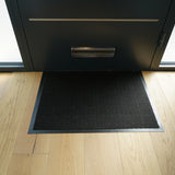 Leyla Barrier Door Mat - Charcoal