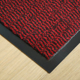 Leyla Barrier Door Mat - Red