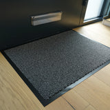 Leyla Barrier Door Mat - Silver Grey