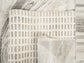 Mabel Gem patterned rug, styled view 3