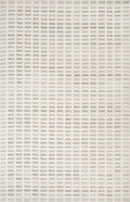 Stone Mabel Grid patterned rug, flat portrait view