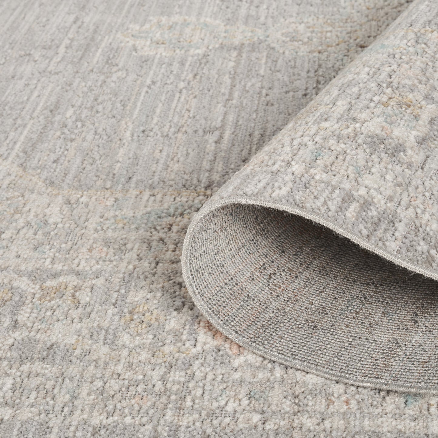 Maia Vintage Patterned Rug - Blossom Beige