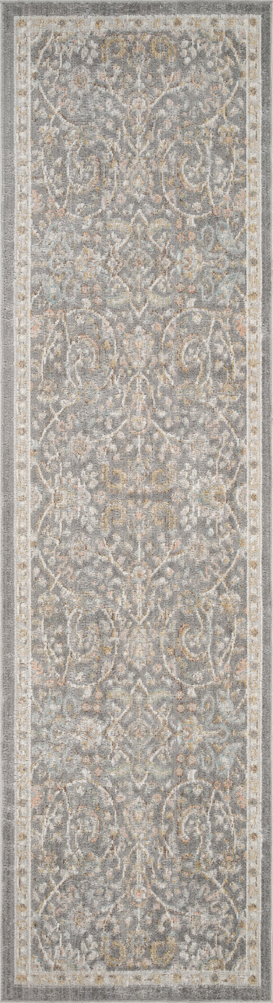 Maia Vintage Patterned Rug - Blossom Beige