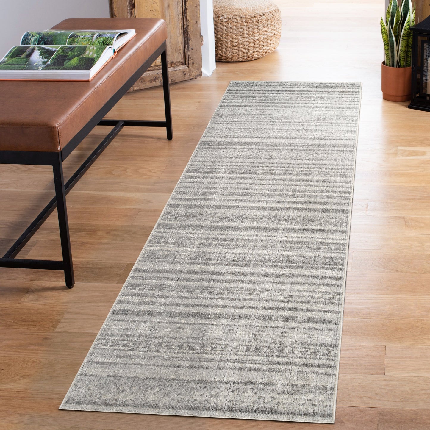 Maia Vintage Patterned Rug - Horizon Beige