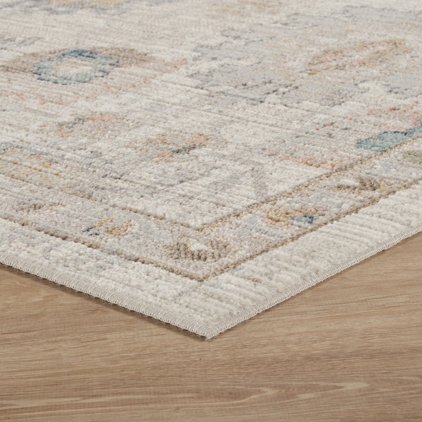 Maia Vintage Patterned Rug - Lagoon Navy
