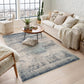 Maia Vintage Patterned Rug - Mist Grey