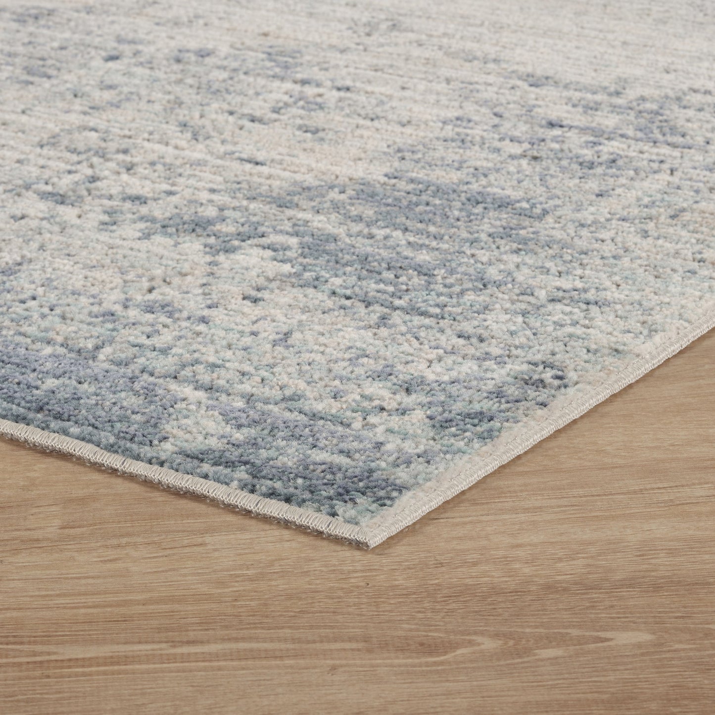 Maia Vintage Patterned Rug - Mist Grey