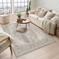 Maia Vintage Patterned Rug - Orchid Beige