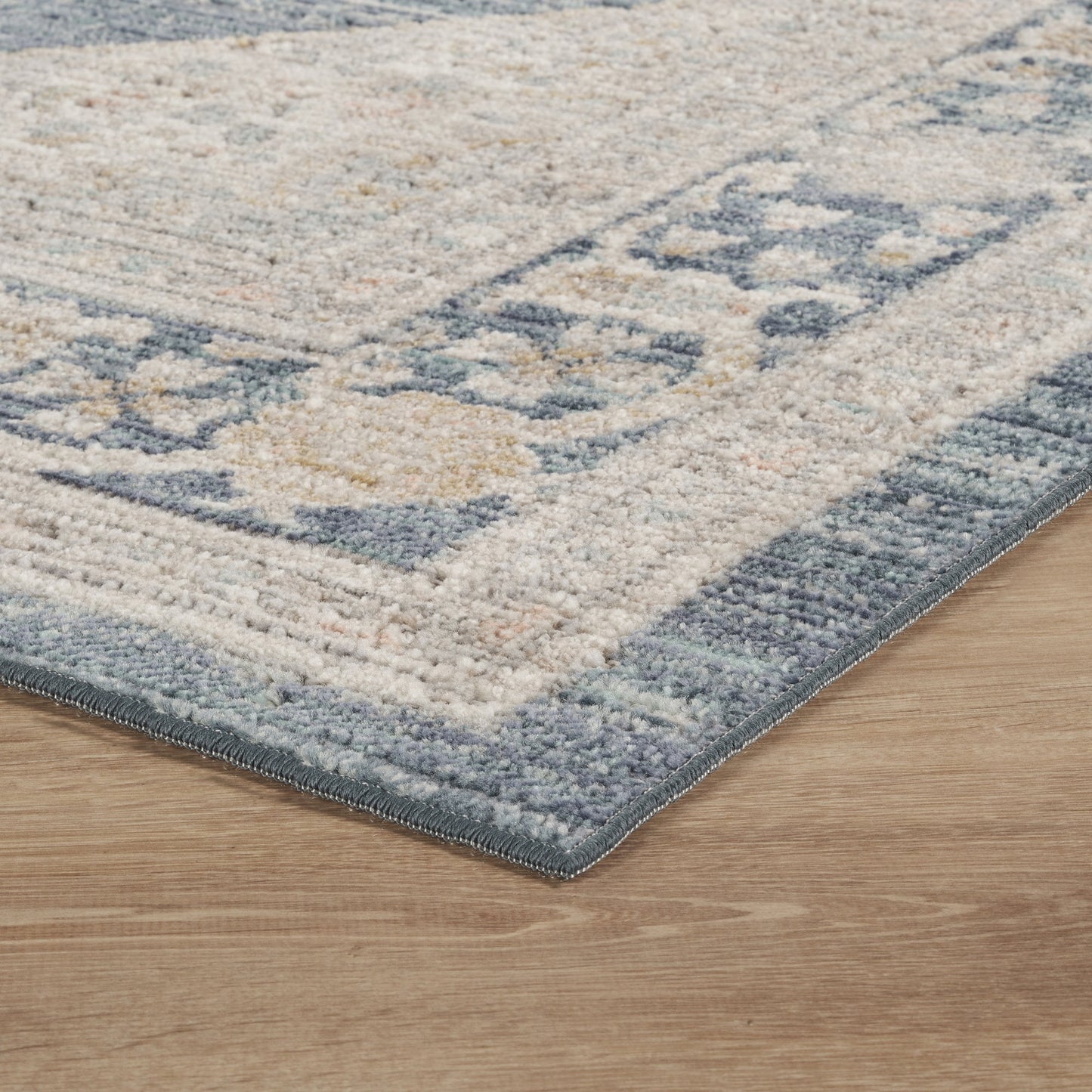 Maia Vintage Patterned Rug - Orchid Beige