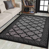 Valencia Trellis Caved Rug - Small