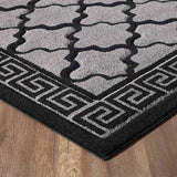 Valencia Trellis Caved Rug - Small