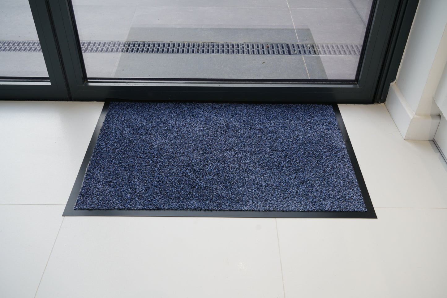 Dover PVC Door Mat - Blue