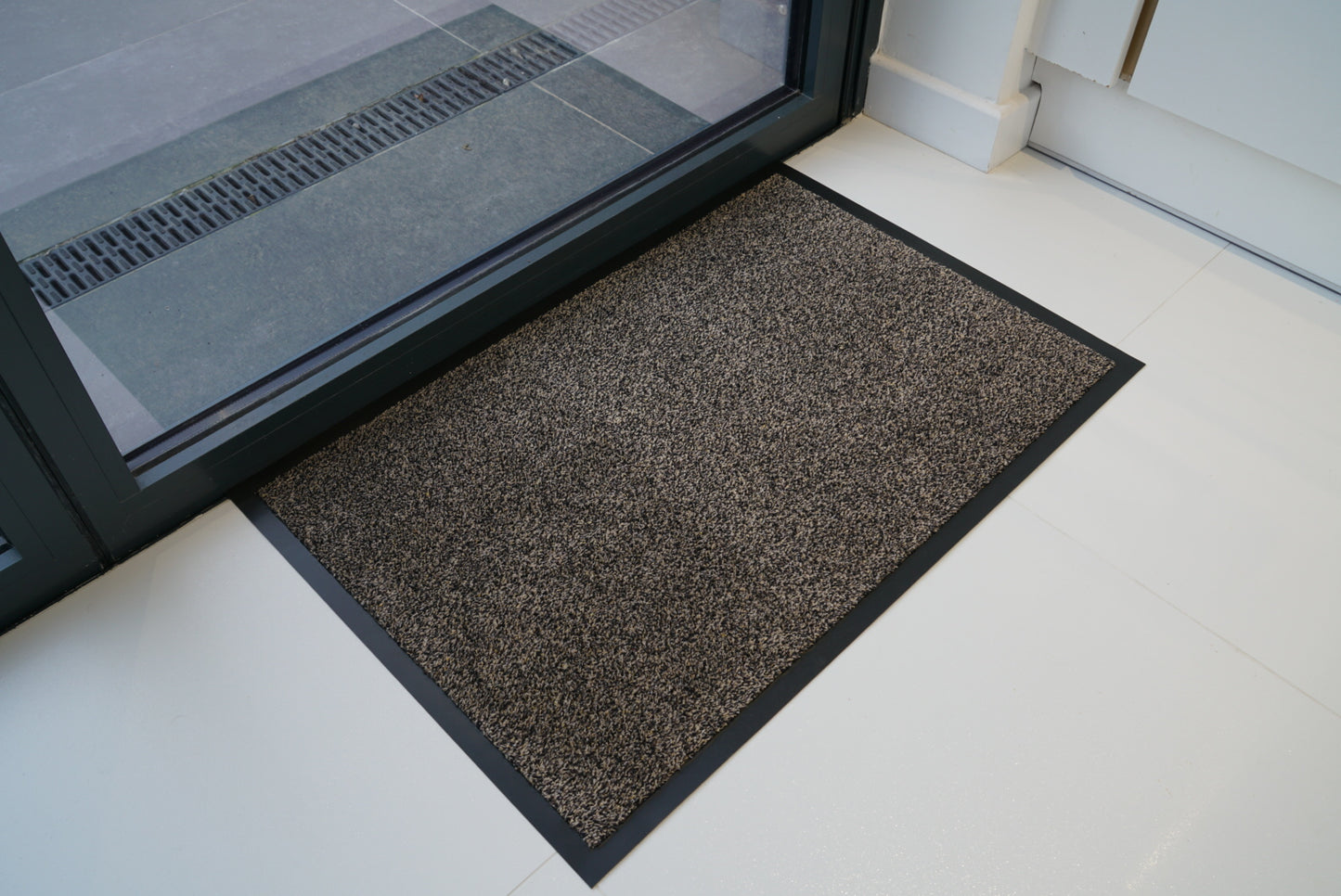 Dover PVC Door Mat - Brown