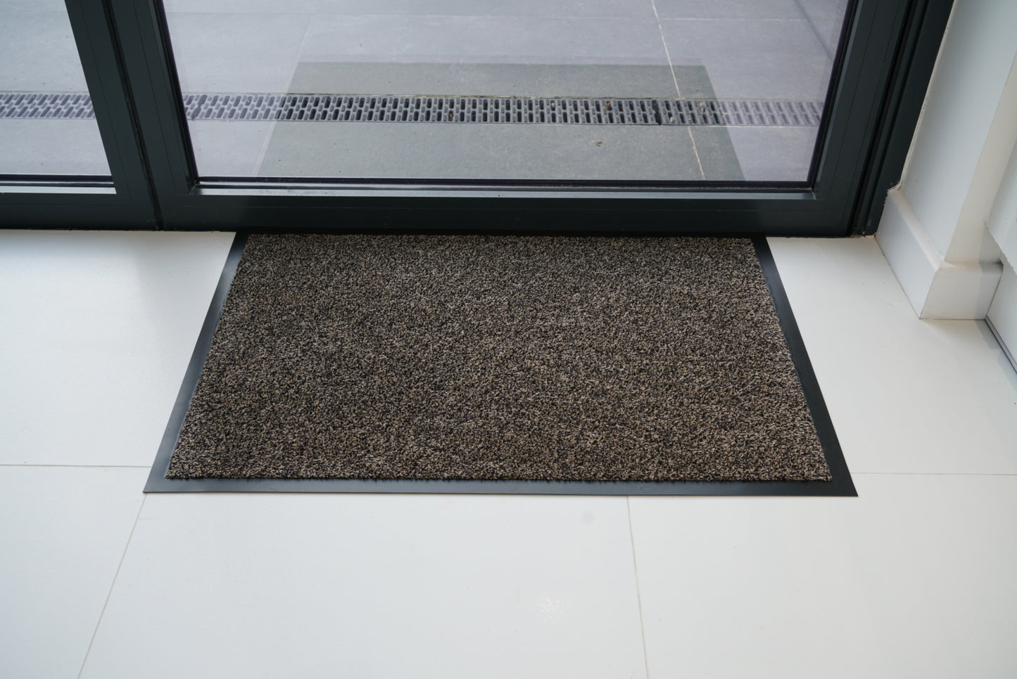 Dover PVC Door Mat - Brown